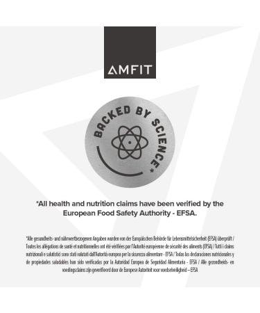 Amfit Nutrition Whey Protein Powder - Strawberry Flavour 2.27kg (75 Servings) - Buy Online on GoSupps.com