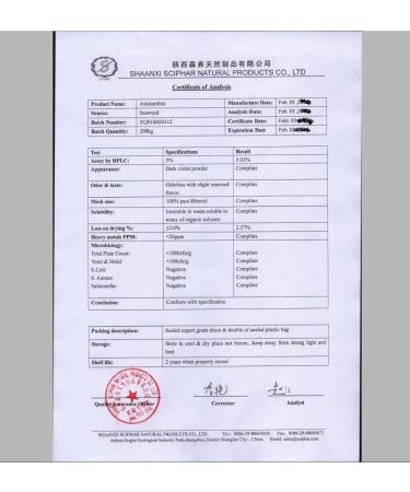 Pure Haematococcus pluvialis Extract Powder 100 Grams astaxanthin ASTA 5+% - Buy Online on GoSupps.com