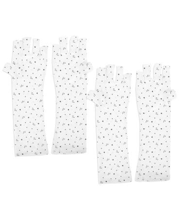 minkissy 8 Pairs Miss Fingerless manicure protection salon manicure gloves Accessories protector gloves Manicure tools gloves for sun protection for women gel for nails - Buy Online on GoSupps.com