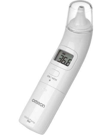 Omron Gentle Temp 520 Digital Ear Thermometer + 40 One-Way Measuring Covers - Accurate & Fast Temperature Readings for All Ages - Buy Online on GoSupps.com