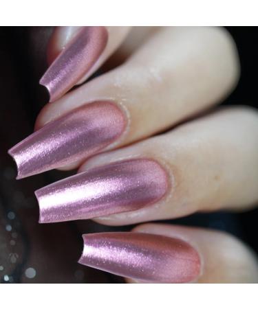 DouborQ Rose Gold Nail Polish Long-lasting Glossy Nail Art Varnish (14) Metal Rose Gold - Buy Online on GoSupps.com