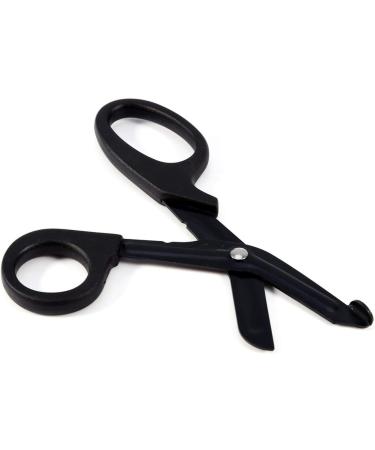 Medical Bandage Scissors 7 Emergency EMT Trauma Shears - Combat Tactical Tourniquet Kit for Paramedic First Aid - Home Nurse Bleeding Control (Black) - Buy Online on GoSupps.com