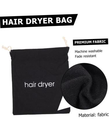 WOONEKY 2pcs Hair Dryer Storage Bag Mini Hair Dryer Hairdryer Storage Travel Toiletry Bag Hair Bag Fabric 33.00X30.00X0.50CM As Shown 1 - Buy Online on GoSupps.com
