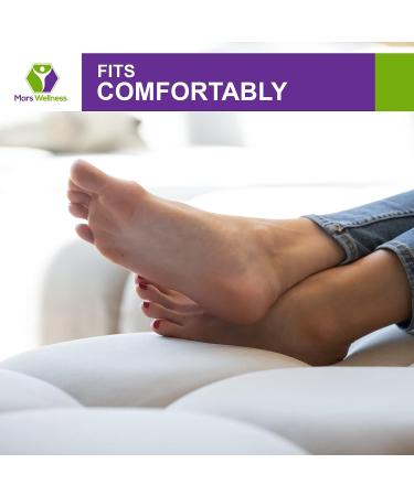 Mars Wellness Full Foam Toe Separators - 1/4 Inch Toe Spacers for Corns, Blisters, Hammer Toe Relief - Bulk Pack of 50 Toe Pads - Buy Online on GoSupps.com