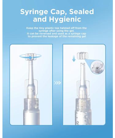 8 Pack Teeth Whitening Gel Syringes, 35% Carbamide Peroxide, Low Sensitivity Formula - Professional Whitener for Trays by Imosty - Buy Online on GoSupps.com