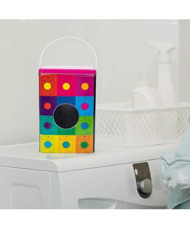 Cabilock Metal Washing Powder Box Washing Powder Container with Lid Vintage Metal Tin Detergent Box Iron Storage Box for Washing Powder Detergent Storage - Buy Online on GoSupps.com