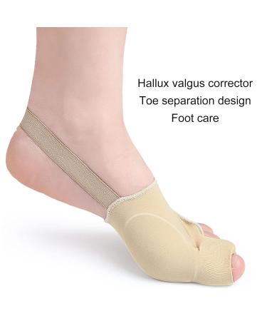 Bunion Corrector - Soft Nylon Hallux Valgus Corrector for Men and Women - Toe Separator for Home and Office - Size Small - Buy Online on GoSupps.com