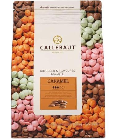Callebaut flavoured callets BUNDLE - Orange Caramel - 2 x 2.5kg - Buy Online on GoSupps.com