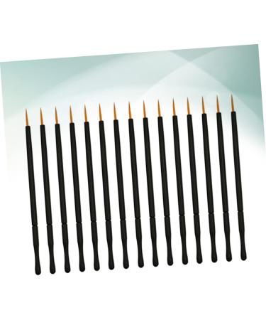 OHPHCALL 50pcs Eye Makeup Tools Gel Eyeliner Pencil Eye Liner Brush White Eye Liner Eyeliner Brushes Orange - Buy Online on GoSupps.com
