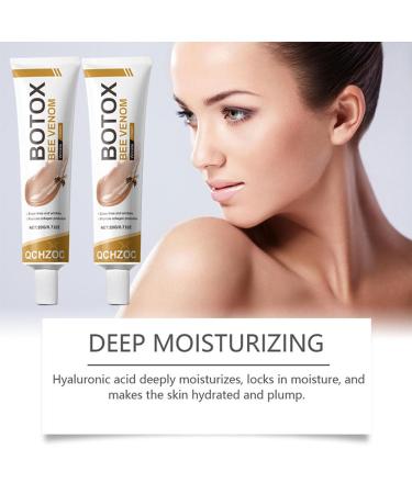 GoLashFun 3Pack Bee Venom Wrinkle Removal Cream Set Firming Deeply Moisturizes Face Care Cream Anti-Aging Reduce Fine Lines Non-Greasy Suitable For All Skin Types (3) - Buy Online on GoSupps.com