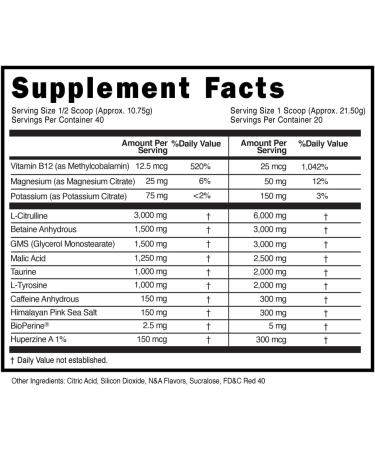 Natty Labs Prehistoric Pump Pre Workout - Energizing 300mg Caffeine Supplement for Focus & Hydration - 40 Servings (Pink Star Candy) - International Shipping Available - Buy Online on GoSupps.com