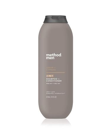 Method Men 2-in-1 Shampoo + Conditioner Cedar + Cypress - Pack of 6 - 6 Count - Buy Online on GoSupps.com
