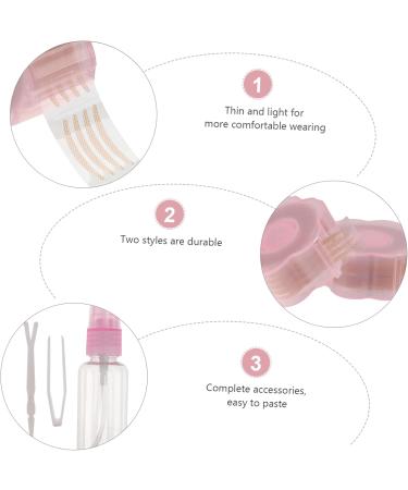 FOMIYES 1 Set Double Eyelid Sticker Makeup Tape Double Eyelid Tape Adhesive Eyelid Stickers Eye Gel Lace - Buy Online on GoSupps.com