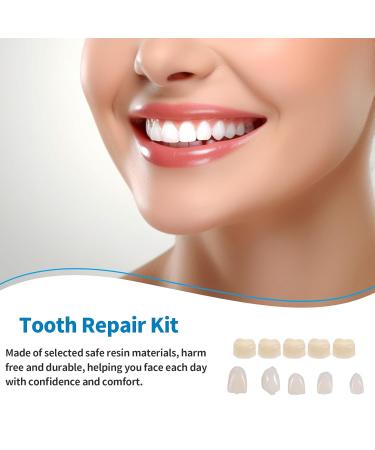 Temporary Tooth Caps & Crowns - Dental Repair Veneers for Front & Molar Teeth | 100 Pieces - Buy Online on GoSupps.com