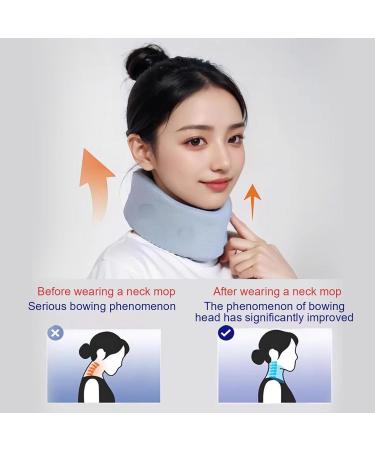 General Rescue Adjustable Neck Support for Spine Relief & Snoring | Soft Foam Wrap for Men & Women - International Shipping Available - Buy Online on GoSupps.com