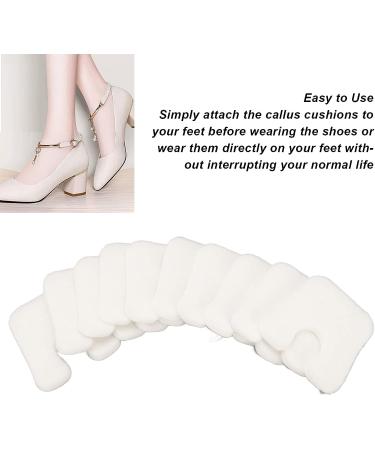 10 Pairs U Shaped Felt Callus Pads - Soft & Comfortable Pain Relief Cushions for Women & Men - Buy Online on GoSupps.com