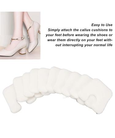 10 Pairs Callus Pads - Self-Adhesive U-Shaped Felt Horseshoe Pads for Foot Rubbing, Blisters, and Corns - Men's Foot Care Solution - Buy Online on GoSupps.com