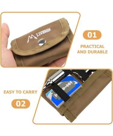 Fomiyes Oxford Tuch Razor Case - Double Safety Razor Protector for Travel | Outdoor Razor Cover & Protection - Buy Online on GoSupps.com