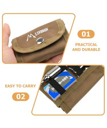 Shop Durable Oxford Cloth Safety Razor Case | Double Edge Shaving Travel Cover for Ultimate Protection - Buy Online on GoSupps.com