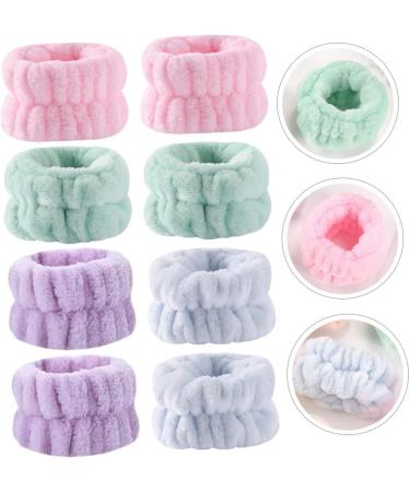 Healeved 8pi ces Bandeaux pour Laver le Visage Bande Microfibre pour viter les claboussures Serviettes pour Poignets L g res - Buy Online on GoSupps.com