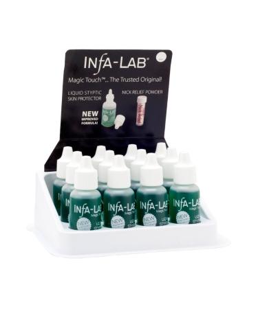 Infa-Lab MAGIC TOUCH Liquid Styptic 12 Skin Protector Stop Bleeding InfaLab Nail