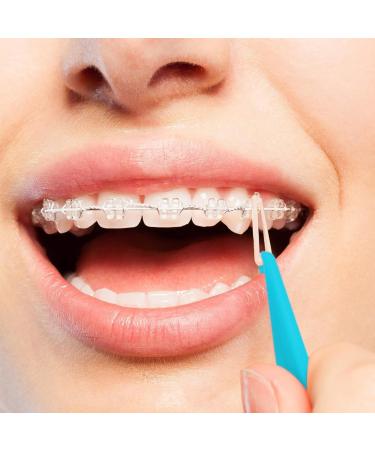 ZOKJSW Orthodontic Elastic Disposable Plastic Braces - 20 Mixed Color Pack for Comfortable Dental Care | International Shipping Available - Buy Online on GoSupps.com