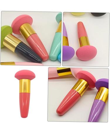 Beatifufu Beauty Egg Brush Pen Blending Sponges for Makeup Foundation Sponge Makeup Sponges for Blending Sponges with Handle Foundation Powder Puff Sponge Makeup Tools - Buy Online on GoSupps.com