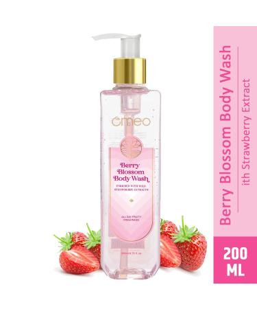 PRZX Berry Blossom Strawberry Body Wash Shower Gel for Women & Men 200ml | Refreshing Daily Cleanser with Glycerin | Gentle Formula with Strawberry Extract | Leaves Skin Feeling Soft & Smooth - Buy Online on GoSupps.com