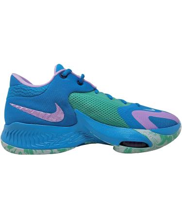 Nike Zoom Freak 4 Men's Basketball Shoes 10.5 Laser Blue/Lilac-Light Menta - Buy Online on GoSupps.com
