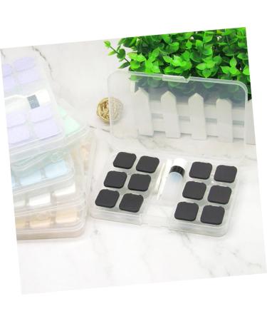 Gleavi Eye Contact Lens Case Set - Black Storage Container with Wiper & Accessories for Myopia - Portable Lensetui 15.8x9.5cm - Buy Online on GoSupps.com