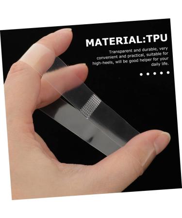 NOLITOY 10 Pairs Invisible Transparent Shoelaces - Elastic Heel Straps & Bungee Ankle Straps for Shoes & Sandals - Convenient & Durable TPU Design for Comfort & Style - Buy Online on GoSupps.com