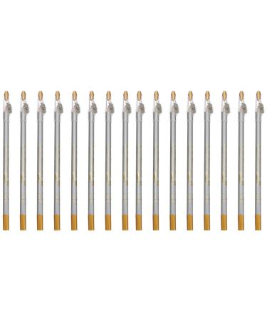 DOITOOL Grey Eyeliner 16 Pcs Pencil Sharpener Eyebrow Pencil Eyeliner Pencil Eyebrow Pen Pencil Brighten Pencils Lasting 1 count (Pack of 1) As Shownx2pcs