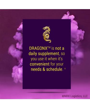 DRAGONX Silver Male Supplement for Stamina Strength Energy Endurance and Drive. Fast Acting Long Lasting Formula | 10 Capsules - Buy Online on GoSupps.com