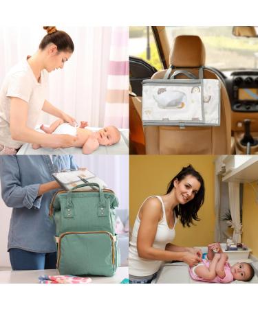 Multifunctional XL Wrapping Pad Diaper Bag - Compact & Portable Baby Care Solution for On-the-Go Parents - Buy Online on GoSupps.com
