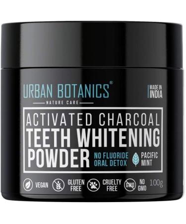 Generic Teeth Whitening Charcoal Powder - Enamel Safe Teeth Whitener - Suitable for Sensitive Teeth -Mint Flavor(100gm)
