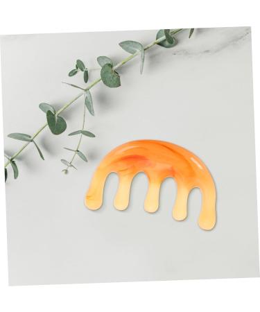 2 Pi ces Peigne M ridien Peigne Gua Sha Pour Le Cuir Chevelu Peigne Pour Cuir Chevelu Sec Outils De Massage Du Visage Masseur De Cou Peigne T te Guasha Gratte-t te Coffee R sine Caf  - Buy Online on GoSupps.com