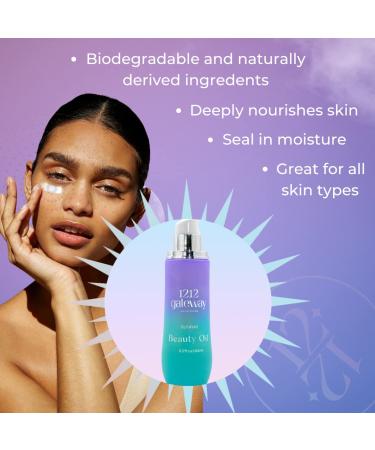 1212 Gateway Sunray Beauty Oil | Vegan Hydrating Body Oil with Essential Oils | Nourishing Skin Care 3.2 oz - Buy Online on GoSupps.com