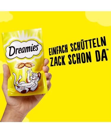 Buy Dreamies Classic Cat Snacks with Duck - Crispy & Tender Treats | 360g (6 x 60g) - International Shipping Available - Buy Online on GoSupps.com