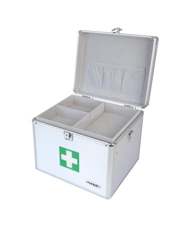 HMF 14702-09 aluminum medical case first aid case carrying handle 30 x 25 x 25 cm