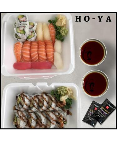 HO-YA Premium Korean Soy Sauce Packets 100pcs x 6mL Naturally Brewed for Authentic Flavors (100) - Buy Online on GoSupps.com