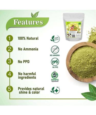 nalAmudhu Henna Powder | Natural Pure Henna | Marudhani | Mehendi Powder 100g - Buy Online on GoSupps.com