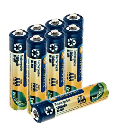 Synergy Digital Baby Monitor Batteries Compatible with Motorola MBP10 Baby Monitor (Ni-MH 1.25V 1000mAh) combo-pack includes: 8 x AAA Rechargeable Batteries