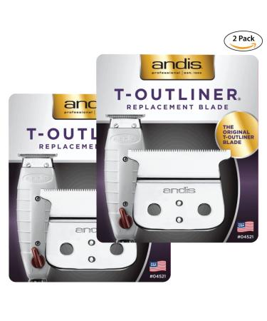 Andis 04521 Replacement T-Blade for T-Outliner Trimmer - 2 Pack - Buy Online on GoSupps.com