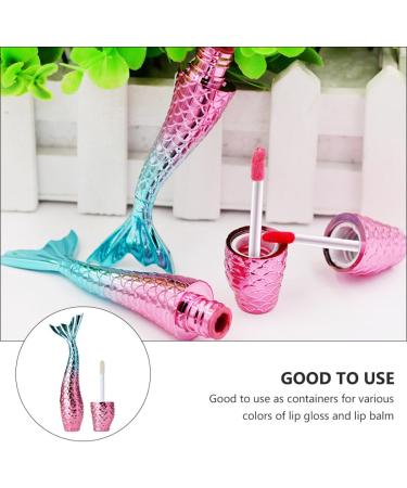 Tube L vres Gloss Vide 3 G Lot de 10 Flacons en Plastique Robuste Kit Maquillage DIY Paillettes Sept Couleurs Sir ne - Buy Online on GoSupps.com