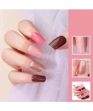 JSGHGDF 16 s Sticker Nail Stickers Set for UV Lamp 3D Nails Style Ze0444 - Buy Online on GoSupps.com