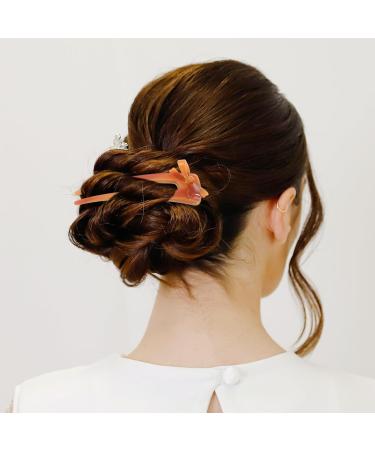 FOMIYES Hair Sticks Vintage Hair Chopsticks French Hair Pins for Thin Hair Thick Hair Buns Short Hair Long Hair U Shaped Hairpin Women Girls Hair Accessories Headdress Picture 2 - Buy Online on GoSupps.com