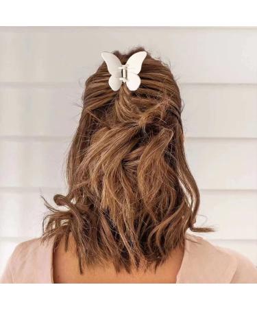 Bmobuo Butterfly Hair Clips - 5Pcs Cute Hair Claw Clips for Women, Y2K Accessories for Thick Hair - Buy Online on GoSupps.com