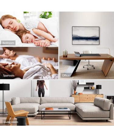 Essential Oil Diffuser Aromatherapy Humidifier Diffuser for Essential Oils with 7 LED Light Colors Timer and Auto-Off Safety Switch for Bedroom Home - 550ML - Buy Online on GoSupps.com