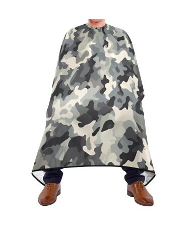 Waterproof Barber Cape -Art Pattern Cheetah Haircut Bib for Men Unisex Hair Cutting Cape(8rp1a)