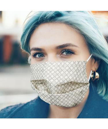 Kushies Washable Adult Mask - Blue Squares - Buy Online on GoSupps.com